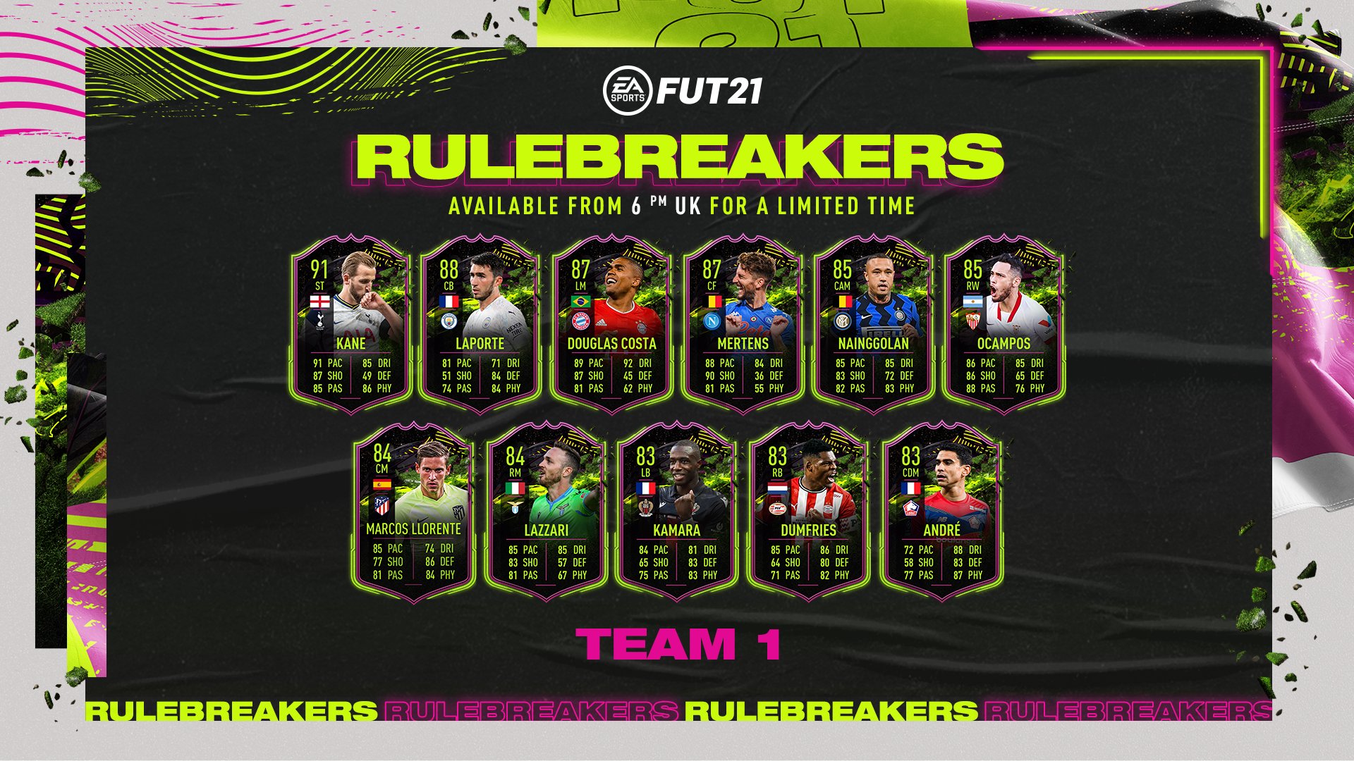 Ultimate Team: Rulebreakers