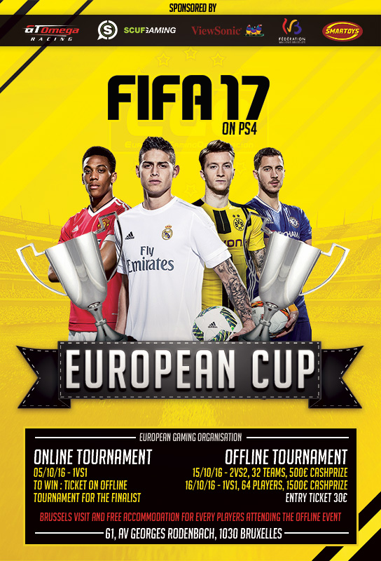 Dit weekend European Cup georganiseerd door EGO